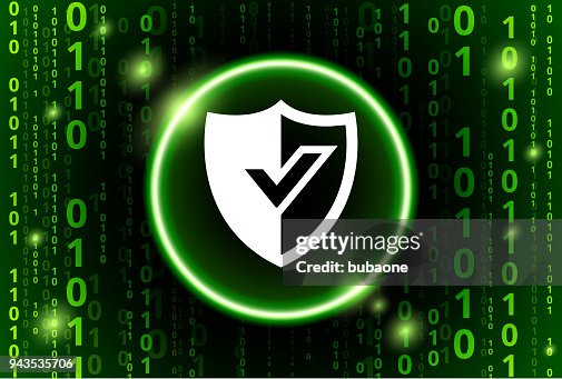 Shiled Binary Code Vector Pattern Background Shiled Binary Code Vector Pattern Background