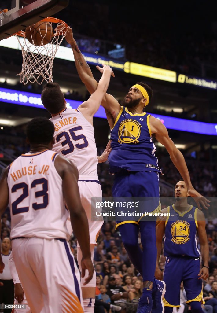 Golden State Warriors v Phoenix Suns