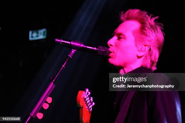 Alex Kapranos of Franz Ferdinand performs at REBEL on April 8, 2018 in Toronto, Canada.