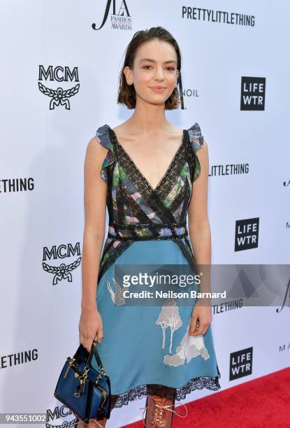 Brigette Lundy-Paine attends The Daily Front Row's 4th Annual Fashion Los Angeles Awards at Beverly Hills Hotel on April 8, 2018 in Beverly Hills,...