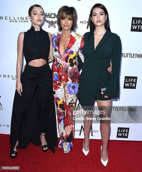 Delilah Belle Hamlin;Lisa Rinna;Amelia Gray Hamlin arrives at the The