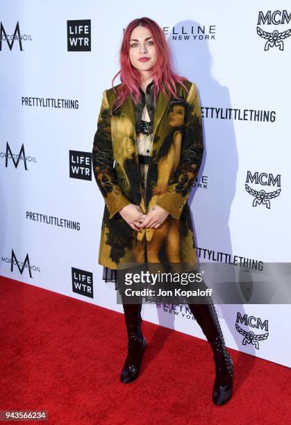 Frances Bean Cobain attends The Daily Front Row's 4th Annual Fashion Los Angeles Awards at Beverly Hills Hotel on April 8, 2018 in Beverly Hills,...