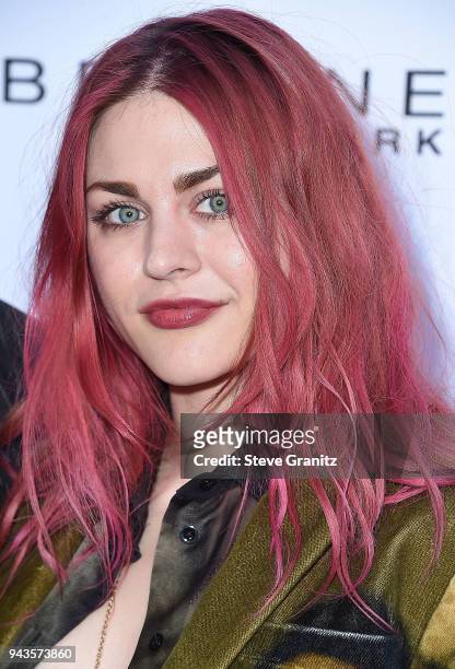Frances Bean Cobain arrives at the The Daily Front Row's 4th Annual Fashion Los Angeles Awards at Beverly Hills Hotel on April 8, 2018 in Beverly...