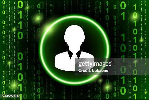 Face Binary Code Vector Pattern Background Face Binary Code Vector Pattern Background