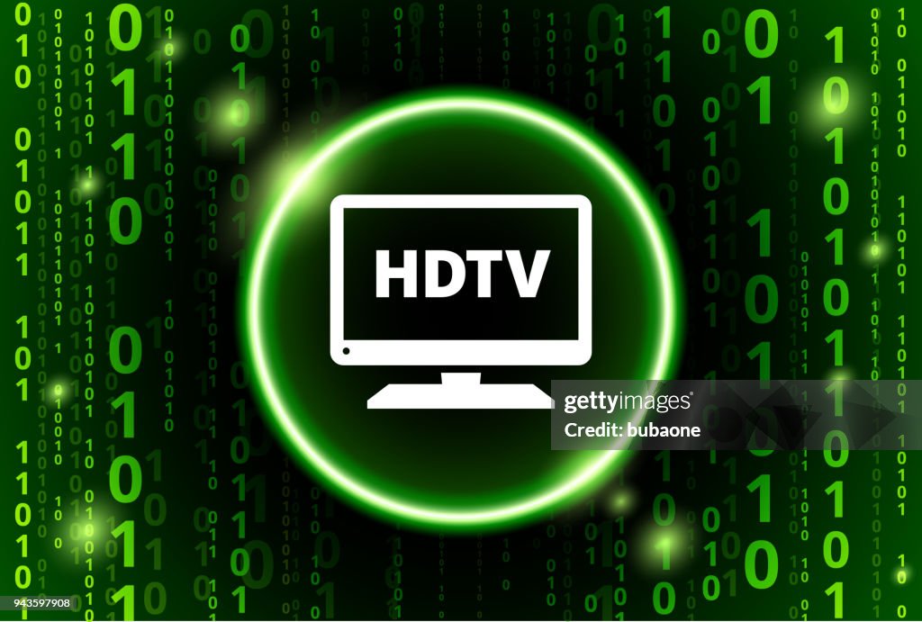 Hd Tv Binary Code Vector Pattern Background High-Res Vector Graphic ...