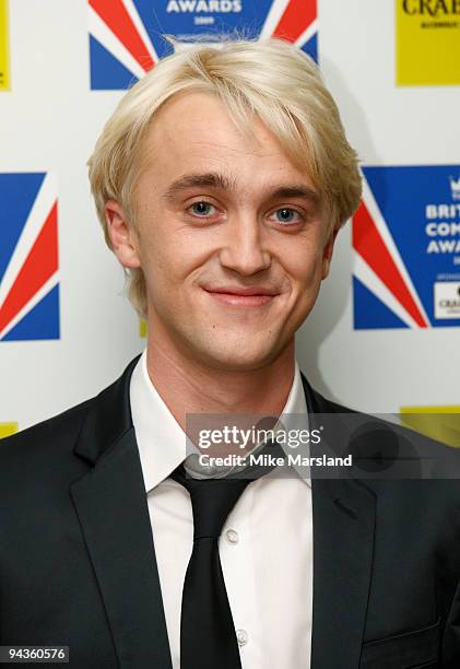 Tom Felton attends the British Comedy Awards on December 12, 2009 in London, England.