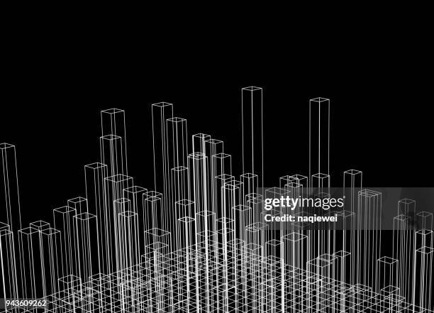 abstract backgrounds - information architecture stock illustrations