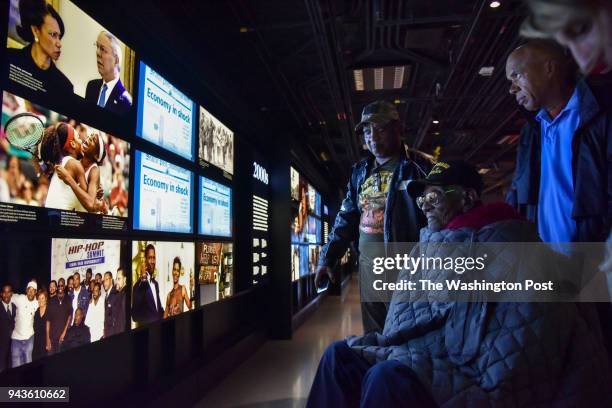 Mr. Richard Overton, 112-years-old, the 3rd oldest man on the planet, the oldest male in the United States, and the oldest military veteran, visits...