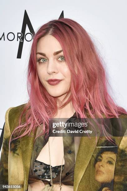 Frances Bean Cobain attends The Daily Front Row's 4th Annual Fashion Los Angeles Awards - Arrivals at The Beverly Hills Hotel on April 8, 2018 in...