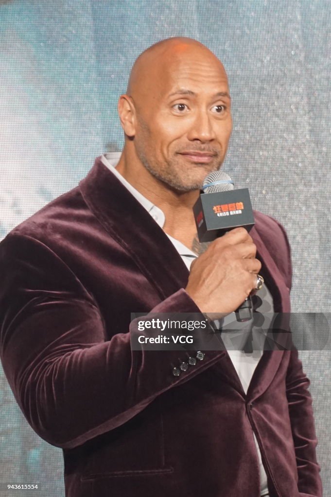 'Rampage' Shanghai Premiere