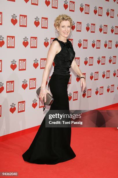 Maria Furtwaengler attends the 'Ein Herz fuer Kinder' Gala at Studio 20 at Adlershof on December 12, 2009 in Berlin, Germany.