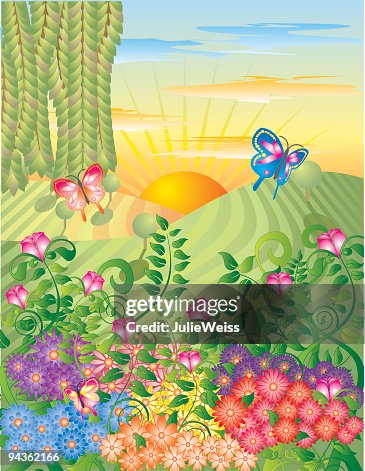 Spring Landscape Spring Landscape