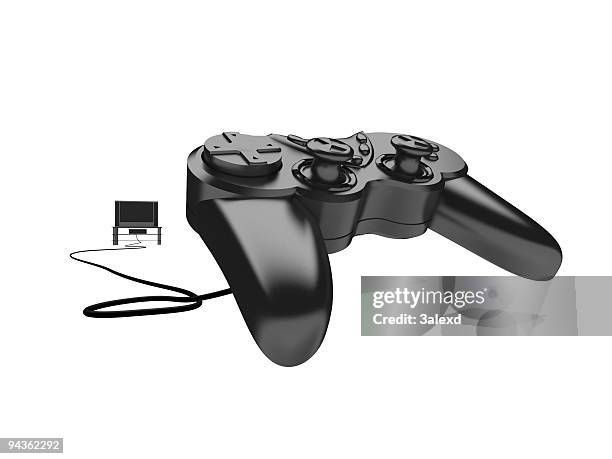 control pad - game console stockfoto's en -beelden