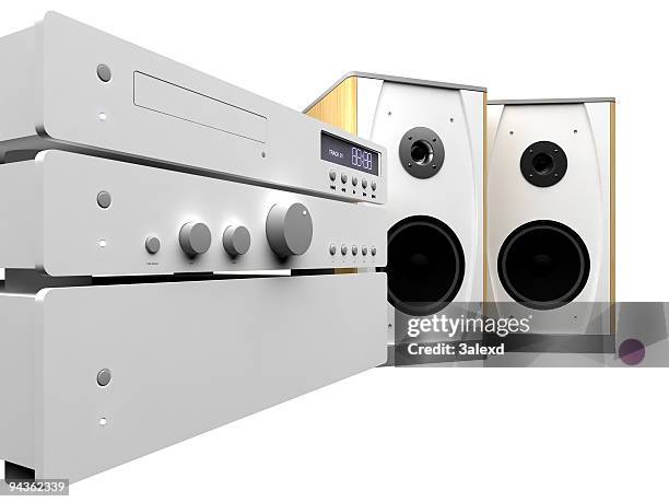 alta-fi - compact disc fotografías e imágenes de stock