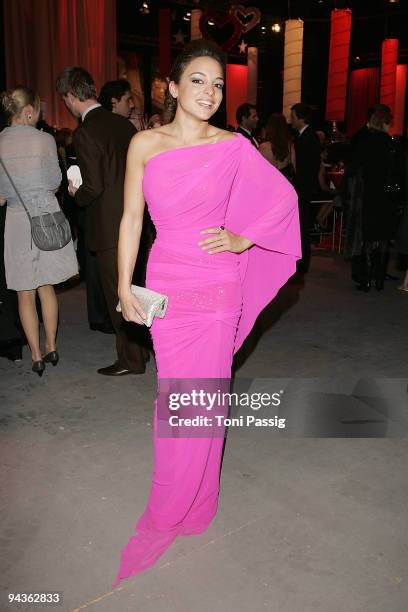 Estefania Kuester attends the aftershow party of 'Ein Herz fuer Kinder' Gala at Studio 20 at Adlershof on December 12, 2009 in Berlin, Germany.