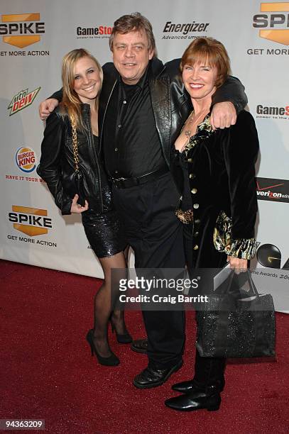 Mark Hamill arriving at Spike TV's 7th Annual Video Game Awards at Nokia Theatre L.A. Live on December 12, 2009 in Los Angeles, California.