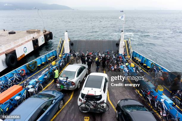 canakkale cycling festival - ferry wheel stock pictures, royalty-free photos & images