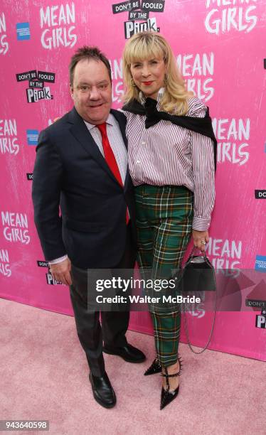 James L. Nederlander and Margo Nederlander attending the Broadway Opening Night Performance of "Mean Girls" at the August Wilson Theatre Theatre on...