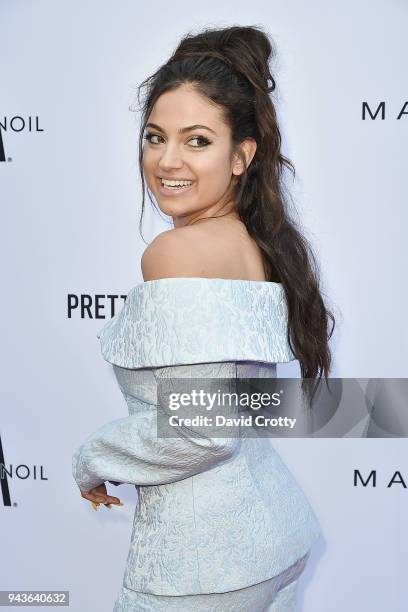 Inanna Sarkis attends The Daily Front Row's 4th Annual Fashion Los Angeles Awards - Arrivals at The Beverly Hills Hotel on April 8, 2018 in Beverly...