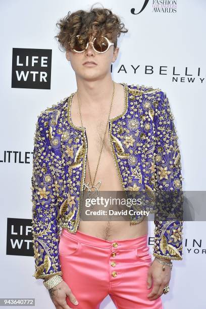 Austin Kolbe attends The Daily Front Row's 4th Annual Fashion Los Angeles Awards - Arrivals at The Beverly Hills Hotel on April 8, 2018 in Beverly...