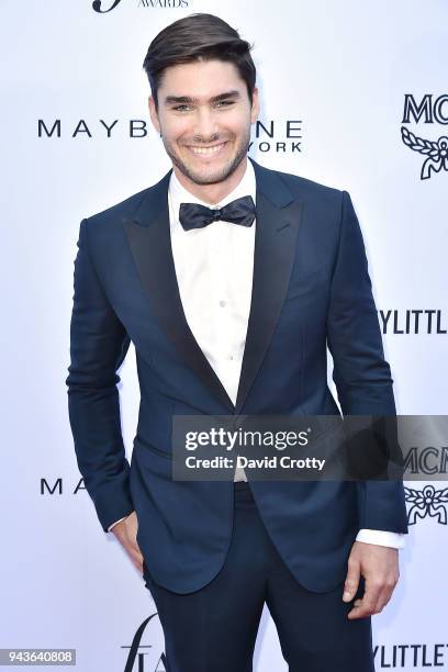 Charlie Matthews attends The Daily Front Row's 4th Annual Fashion Los Angeles Awards - Arrivals at The Beverly Hills Hotel on April 8, 2018 in...