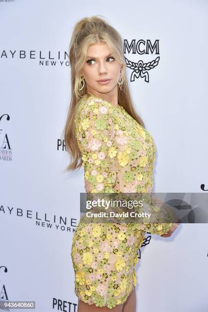 Charlotte McKinney attends The Daily Front Row's 4th Annual Fashion Los Angeles Awards - Arrivals at The Beverly Hills Hotel on April 8, 2018 in...