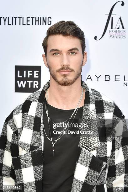 Michael Yerger attends The Daily Front Row's 4th Annual Fashion Los Angeles Awards - Arrivals at The Beverly Hills Hotel on April 8, 2018 in Beverly...