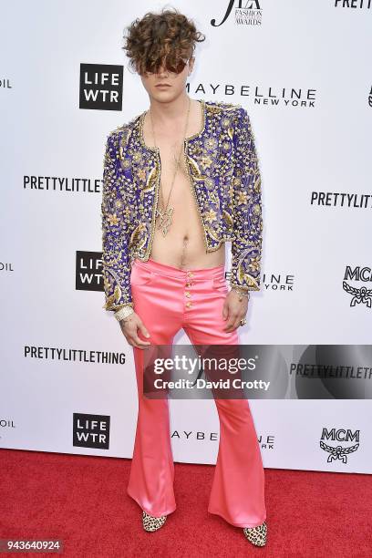 Austin Kolbe attends The Daily Front Row's 4th Annual Fashion Los Angeles Awards - Arrivals at The Beverly Hills Hotel on April 8, 2018 in Beverly...