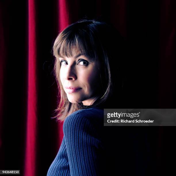 Actress Mathilda May is photographed for Self Assignment on March 2018 in Paris, France.