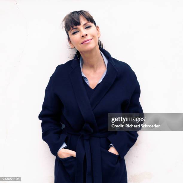 Actress Mathilda May is photographed for Self Assignment on March 2018 in Paris, France.