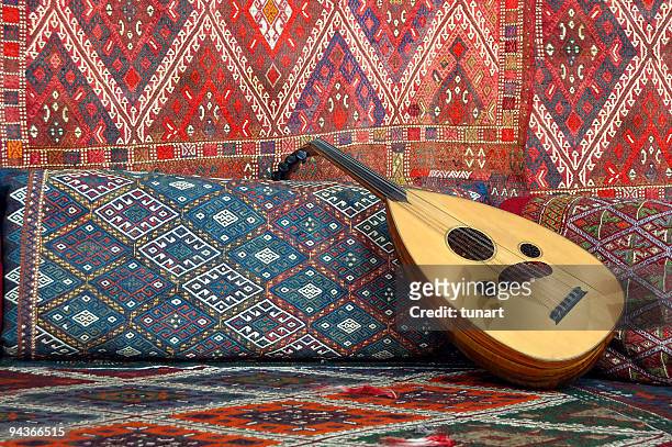 turkish culture - arabic lutes stock pictures, royalty-free photos & images