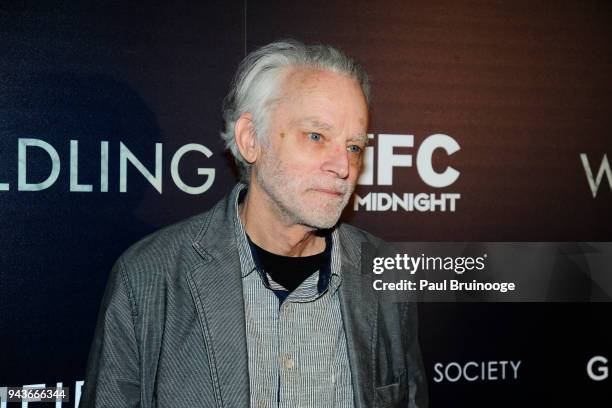 Brad Dourif attends The Cinema Society & Gemfields host a special screening of IFC Midnight's "Wildling" at iPic Theater on April 8, 2018 in New York...