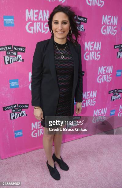 Rosalind Wiseman poses at the arrivals for the opening night of the new musical based on the cult film "Mean Girls" on Broadway at The August Wilson...