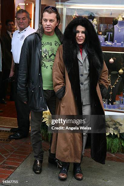 Actress Maria Conchita Alonso attends the opening of Luxury Jewels of Beverly Hills featuring House of Taylor on December 12, 2009 in Beverly Hills,...