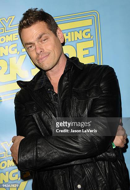 Personality Vince Offer Shlomi attends the "Family Guy Something, Something, Something, Dark Side" DVD release party on December 12, 2009 in Beverly...