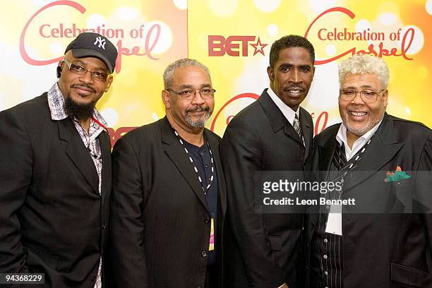 Rance Allen Group attends BET's 10th Anniversary Celebration Of Gospel at The Orpheum Theatre on December 12, 2009 in Los Angeles, California.