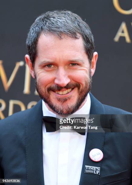 Bertie Carvel attends The Olivier Awards with Mastercard at Royal Albert Hall on April 8, 2018 in London, England.