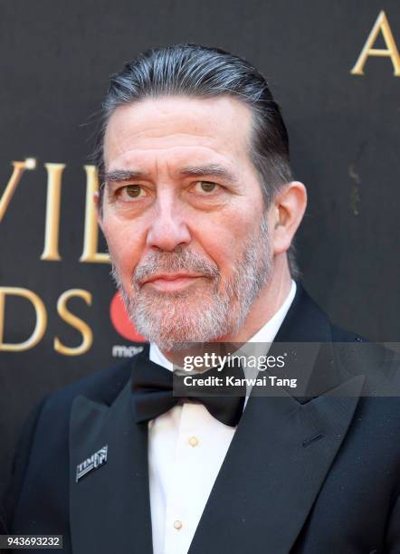 Ciaran Hinds attends The Olivier Awards with Mastercard at Royal Albert Hall on April 8, 2018 in London, England.