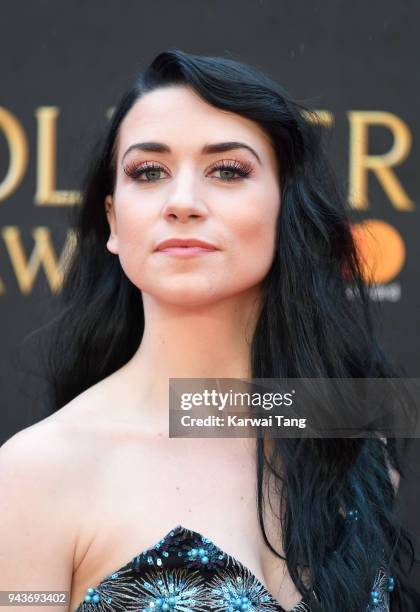 Danielle Hope attends The Olivier Awards with Mastercard at Royal Albert Hall on April 8, 2018 in London, England.