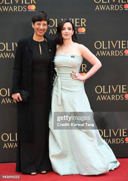 Laura Donnelly attends The Olivier Awards with Mastercard at Royal Albert Hall on April 8, 2018 in London, England.