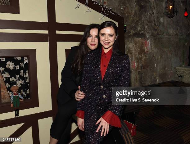 Liv Tyler and Bell Powley attends "Wildling" New York Screening - After Party at The Beekman on April 8, 2018 in New York City.