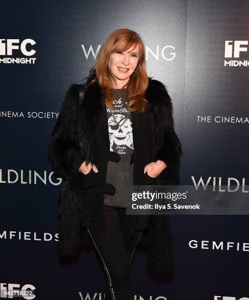 Nicole Miller attends "Wildling" New York Screening at iPic Theater on April 8, 2018 in New York City.