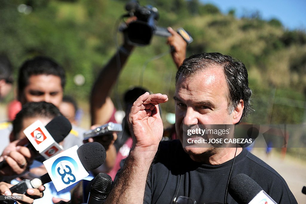 Argentine Marcelo Bielsa, head coach of