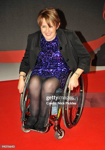 Dame Tanni Grey Thompson attends the BBC Sports Personality Of The Year Awards at Sheffield Arena on December 13, 2009 in Sheffield, England.