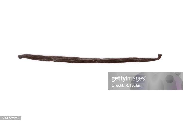 fragrant vanilla pod - vanille stock-fotos und bilder