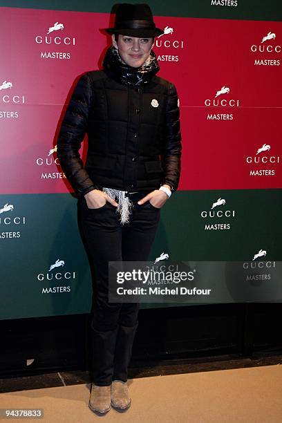 Marion Cotillard attends the International Gucci Masters Competition - Day 4 at Paris Nord Villepinte on December 13, 2009 in Paris, France.