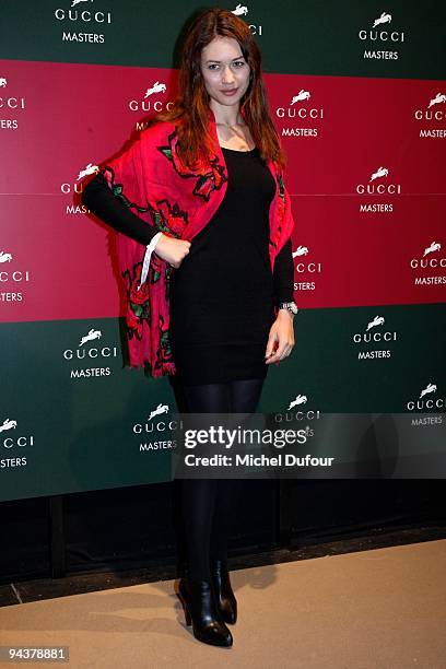 Olga Kurylenko attends the International Gucci Masters Competition - Day 4 at Paris Nord Villepinte on December 13, 2009 in Paris, France.