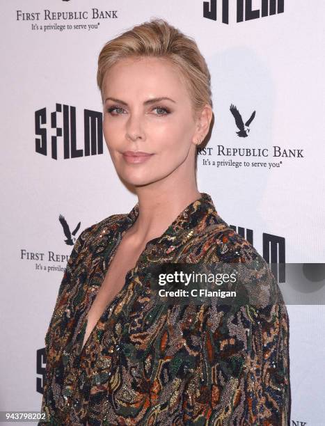 Charlize Theron attends the A Tribute To Charlize Theron: "Tully" during the 2018 San Francisco Film Festival at Castro Theatre on April 8, 2018 in...