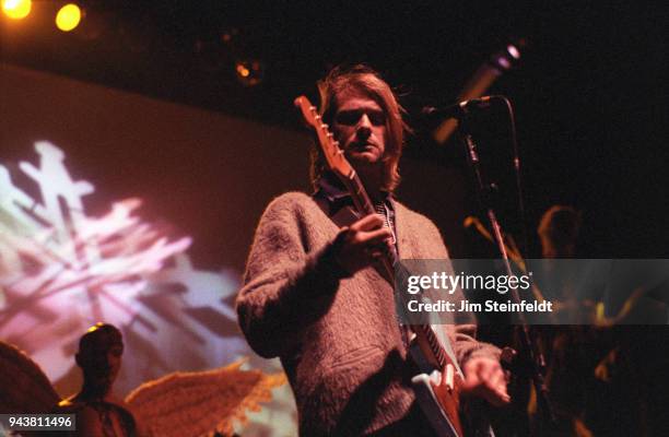 Nirvana performs at the Roy Wilkins Auditorium in St. Paul, Minnesota on December 10, 1993.