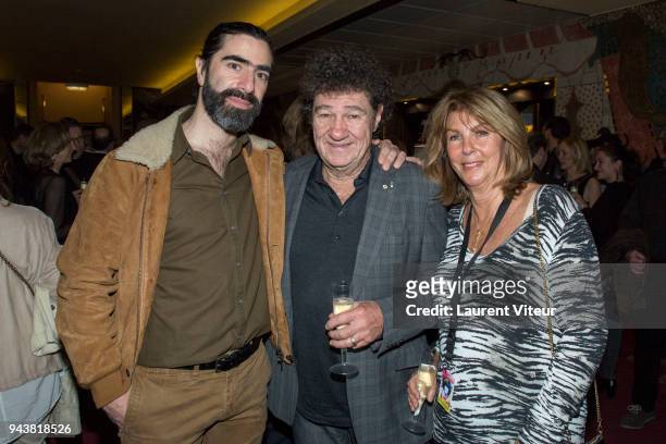 Brother of Patrick Bruel, David Francois Moreau, Robert Charlebois and Laurence Charlebois attend Robert Charlebois Performs for 50th years of Songs...